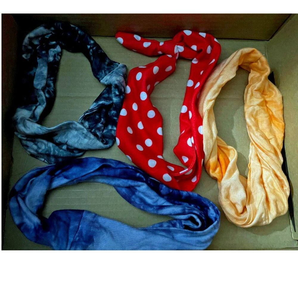 Headband Hair Wraps, 4